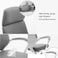 Sulsha Furniture High Back Home Office Desk Chair Ergonomic Office Chairs, Mesh Desk Chair With Head Rest, Adjustable Seat Height