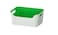 Box, green, 24x17 cm