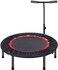 Max Strength Fitness Trampoline 45 Inch &ndash; Quiet And Joint-Gentle Trampoline With Height Adjustable Handle &ndash; (Random Color)