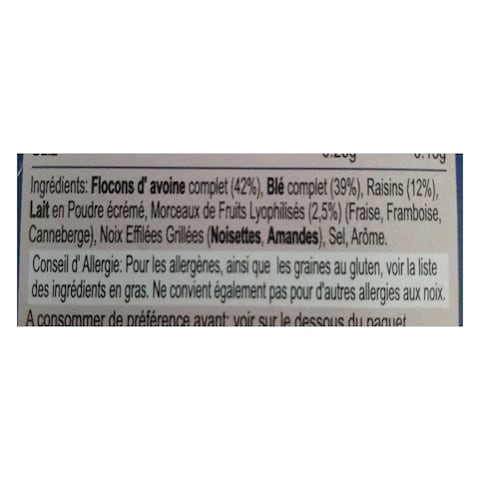 Alpen No Added Sugar Strawberry Cranberry And Raspberry Muesli Cereal 560g