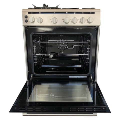 Daewoo 4 Burners Gas Cooker DGC-S664HF Silver