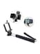 Generic - Monopod Selfie Stick With Bluetooth Remote Control Black