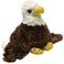 Wild Republic 16269 Hug&acute;Ems Plush White-Headed Bald Eagle, Soft Toy, 18 Cm