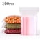 Lavish [ 100- Piece ] Ziplock Lock Storage Bag Size - 10 X 19 cm