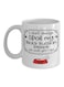 muGGyz Printed Ceramic Coffee Mug White 11Ounce