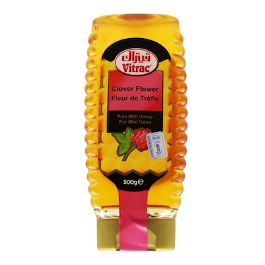 Vitrac Pure Mild Clover Honey Squeeze 500g