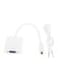 Generic VGA Female To Micro HDMI Male Adapter Cable, White