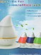 Mini USB Charging Ultrasound Atomization Humidifier With Colourful Gradient Light 712345200472 أرجواني