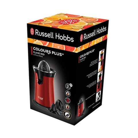 Russell Hobbs Desire Citrus Press Juicer Electric 60W Red