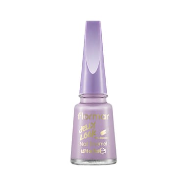 Flormar Jelly Look Nail Enamel Jl19- Tender Lilac
