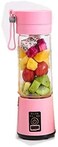 Generic Portable Handheld Juicer Blender Bottle, USB Electric Fruit Juicer, 4 Blades, 380ml