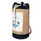 Biggdesign Anemoss Jute Bag For Women, Beach and Pool Jute Drawstring Bucket Bag for Summer, Lightweight and Natural Crossbody Jute Shoulder Bag with Front Pocket, Navy Blue