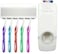 Generic Automatic Toothpaste Dispenser With Toothbrush Holder