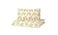 Duvet cover 1 pillowcase for cot, turtle yellow110x125/35x55 cm