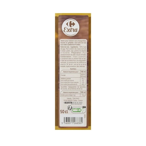 Carrefour Extra Walnut Oil 500ml