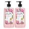 Lux Botanicals Perfumed Hand Soap With Lotus And Honey Pink 250ml Pack of 2