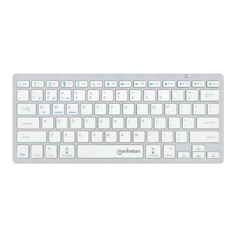 Manhattan Ultra Slim Dual Mode Wireless Keyboard L.Kb03W