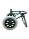 Folding Essential Shopping Trolley- WHEELS # GREEN LEAF   Fabric Luggage Bag with Wheels   Shopping Cart   Shopping Trolley with Wheels   Portable Trolley   Foldable Shopping Bag