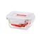 LocknLock Glass Rectangle Food Storage Container 0.16L