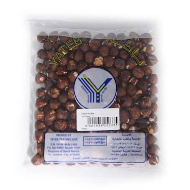 Yateb Hazelnuts Raw 250g