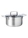 Generic Pot With Lid Silver