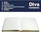 Collins Diva A5 Luxe Ruled Notebook - Navy