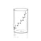 BOROSIL VISION GLASS SET BLACK KRIP MEDIUM - 295 ml SET OF 6