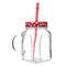 PASABAHCE JUG +LID RED 450CC