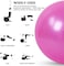 ULTIMAX Yoga Ball, Exercise Ball for Fitness-75CM(Pink)