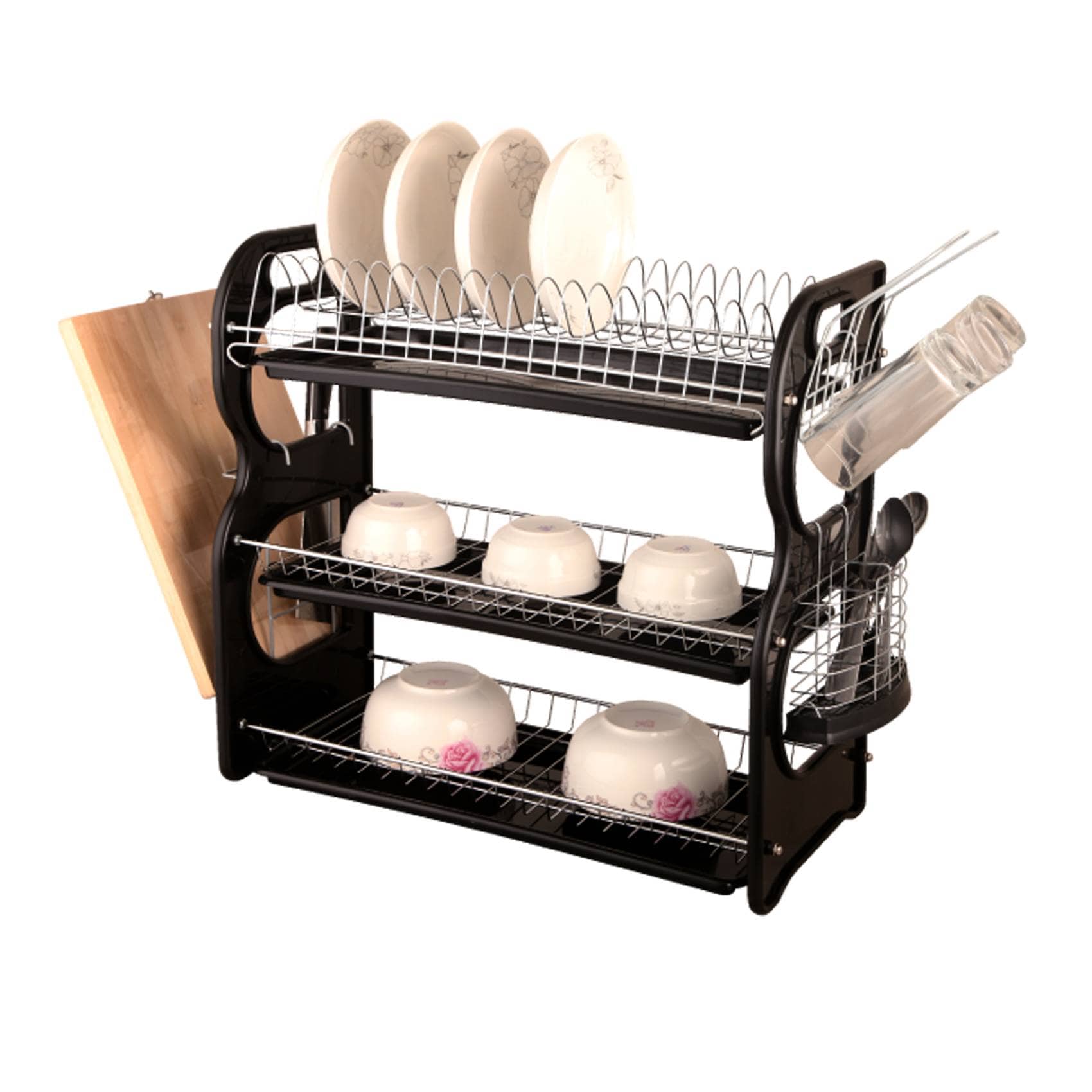Dish Rack Layers Buy Feelings 3 Layers Dish Rack Multicolour 56x27x52cm Online ...