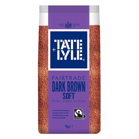 Tate &amp; Lyle Fairtrade Dark Brown Sugar 1Kg