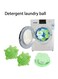 Generic Portable Spiked Laundry Ball Green 4.5X4.5X4.5Centimeter