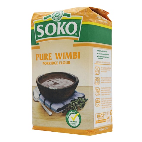 Soko Pure Wimbi Porridge Flour 500g