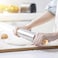 Kitchen Roller for Baking Fondant, Cakes, Pastry, Bakery, Pizza and Fondant, Flour and Professional Dough Rolling Pin (6 Inches), Stainless Steel Material