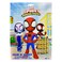 Marvel Spidey And His Amazing Friends Colour By Numbers 20 Different Arts With 6 Crayons And A Sticker Sheet