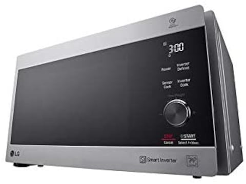 LG 42 Liter Neo Chef Inverter Microwave with Grill, Silver - MH8265CIS