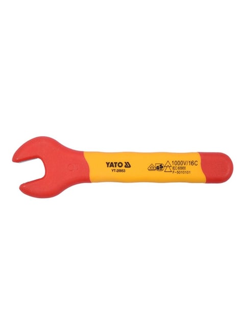 Insulated Open End Wrench 9mm VDE-1000V YT-20953