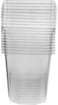 Hotpack Pet Deli Container Square With Lid 24Oz - Pet 10 Pieces