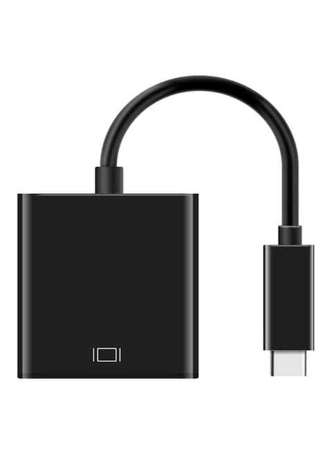USB Type C To HDMI Adapter Cable Black