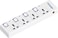 Sonashi 4 Way Extension Socket White