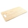 دبليو تي إل لوح تقطيع خشبي مستطيل ، بيج، 44×24×1.5 سم