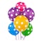 Balloonistics Tiger 50073 Polka Dot Printed Balloon Multicolor (Pack of 30)