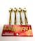 Generic 12-Piece Gold Plated Tea Spoon Set Gold 10 cm - Japan