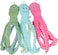 Plush Pet Octo Chew Dog Toy - Multicolor - 3pc