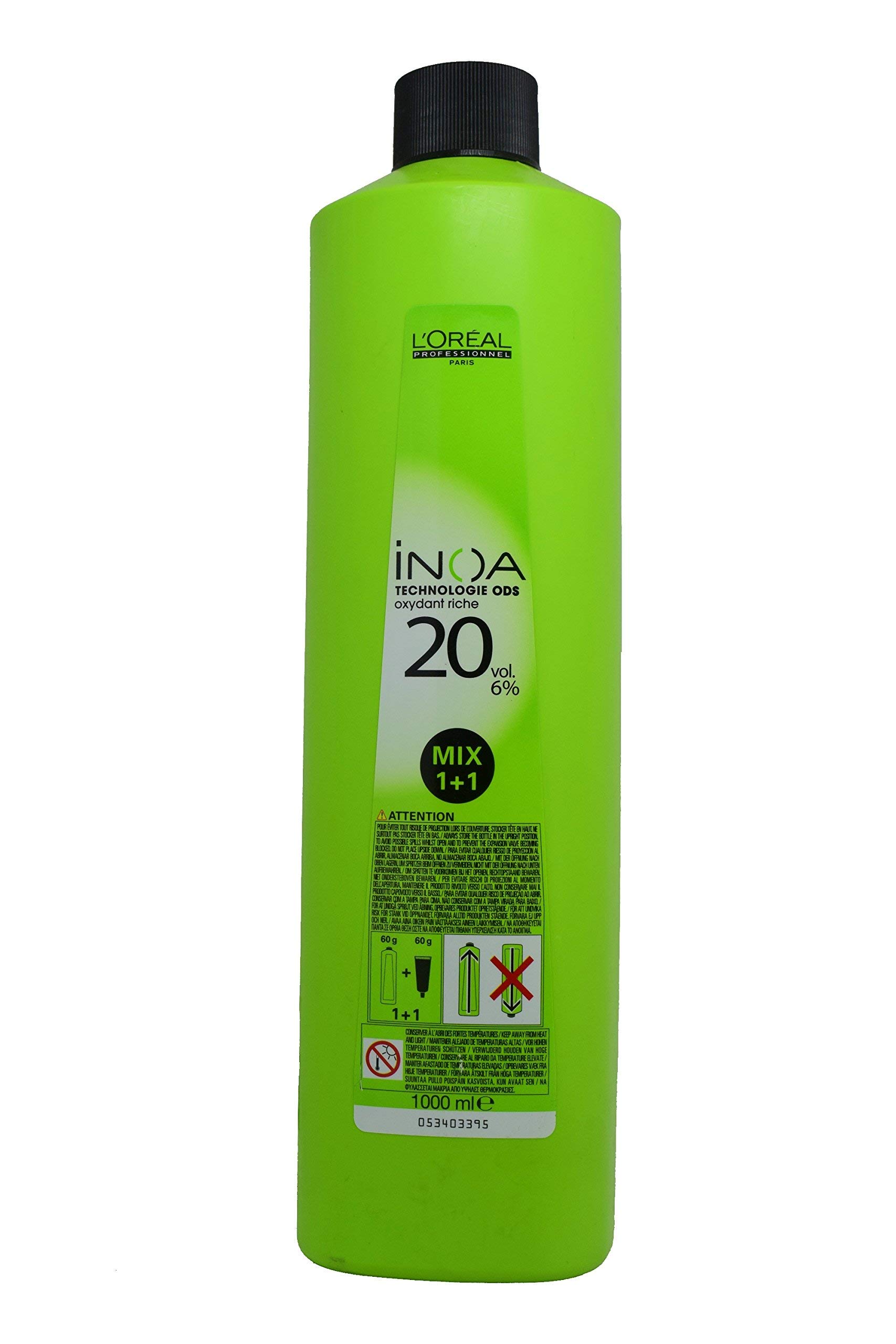 Buy L'Oreal Inoa Ammonia-free Permanent Colour 1 Black 2 Tube 60 ml+ ...