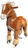 Lovely Baby Ride On Horse LB J001 For Kids, Horse Riding toys Action Pony Large Mechanical Horse To Ride On Bounce Up And Down And Move For Children 4-12 Years (Brown)