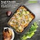Royalford Roasting Tin &ndash; Large Roaster Pan &ndash; Non-Stick Carbon Steel Baking Tray - Induction Safe Baking Pan - Premium Quality Tin, Elegant Design &ndash; Square Roaster Bakeware, Easy To Clean
