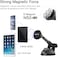 Yesido Magnetic Car Phone Mount, With 6 Powerfull Magnets Adjustable Telescopic Arm Dashboard Wind Shield Car Phone Mount Holder, Strong Suction Cup For iPhone, Android