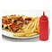 Plastic Ketchup Bottle 473ml&nbsp; Red