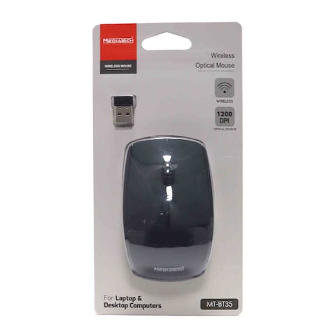 Media Tech MT-BT35 Bluetooth Mouse - Black